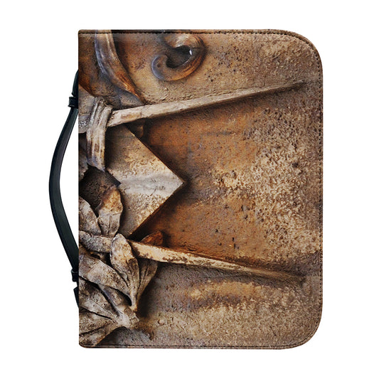 Freemasonry Emblem Print Leather Bible Cover