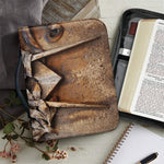 Freemasonry Emblem Print Leather Bible Cover