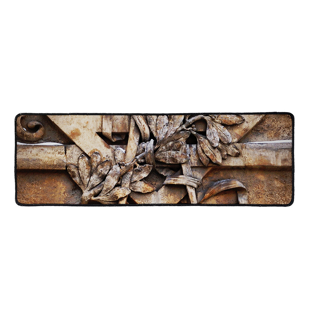 Freemasonry Emblem Print Long Kitchen Mat