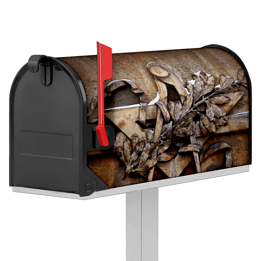 Freemasonry Emblem Print Mailbox Cover