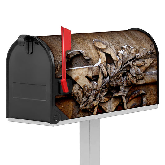Freemasonry Emblem Print Mailbox Cover