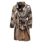 Freemasonry Emblem Print Men's Bathrobe