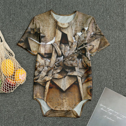 Freemasonry Emblem Print Men's Bodysuit