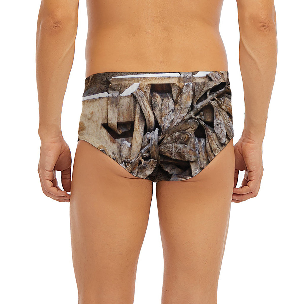 Freemasonry Emblem Print Men's Briefs
