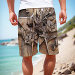 Freemasonry Emblem Print Men's Cargo Shorts