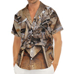 Freemasonry Emblem Print Men's Deep V-Neck Shirt