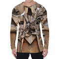 Freemasonry Emblem Print Men's Long Sleeve T-Shirt