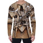Freemasonry Emblem Print Men's Long Sleeve T-Shirt