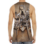 Freemasonry Emblem Print Men's Muscle Tank Top