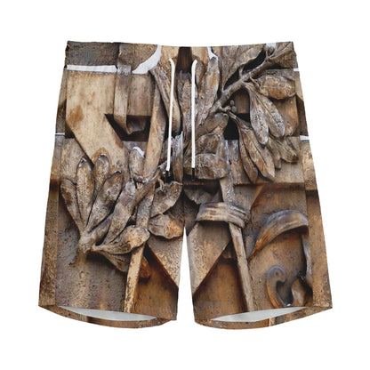 Freemasonry Emblem Print Men's Sports Shorts