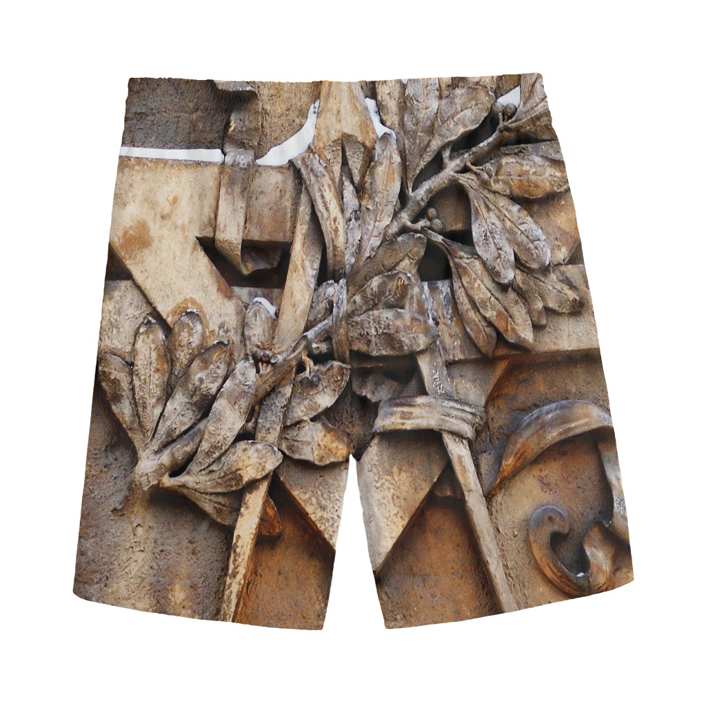 Freemasonry Emblem Print Men's Sports Shorts