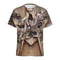 Freemasonry Emblem Print Men's Athletic T-Shirt