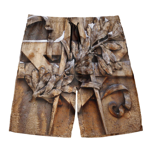 Freemasonry Emblem Print Men's Swim Trunks
