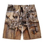 Freemasonry Emblem Print Men's Swim Trunks