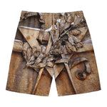 Freemasonry Emblem Print Men's Swim Trunks