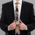 Freemasonry Emblem Print Necktie