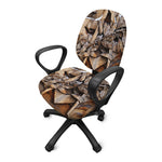 Freemasonry Emblem Print Office Chair Cover