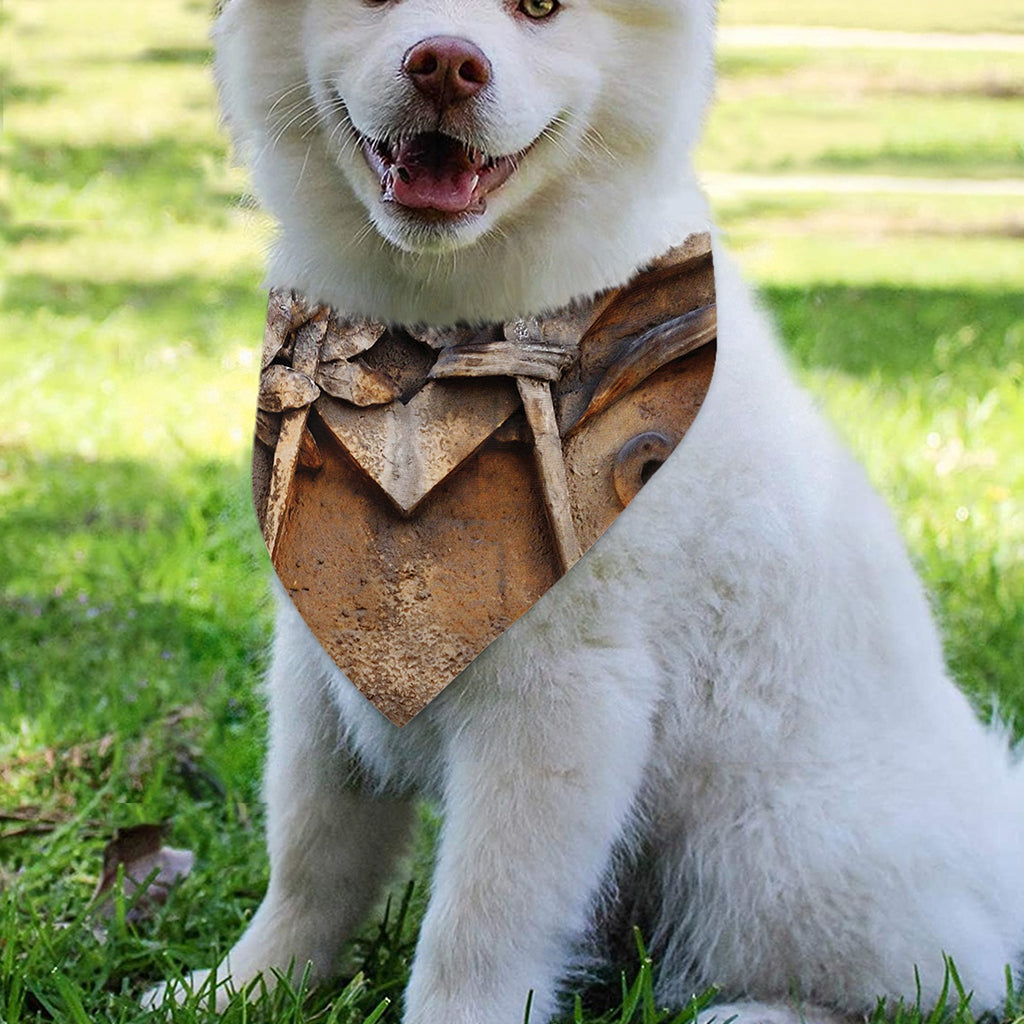 Freemasonry Emblem Print Over The Collar Dog Bandana