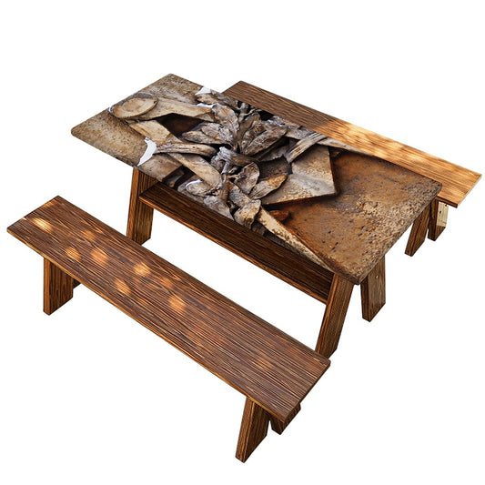 Freemasonry Emblem Print Picnic Table Cover