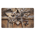 Freemasonry Emblem Print Polyester Doormat