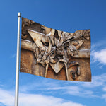 Freemasonry Emblem Print Polyester Flag