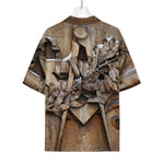 Freemasonry Emblem Print Rayon Hawaiian Shirt