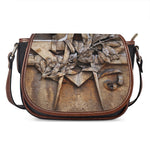 Freemasonry Emblem Print Saddle Bag
