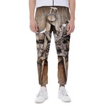 Freemasonry Emblem Print Scuba Joggers