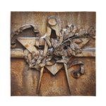 Freemasonry Emblem Print Silk Bandana