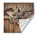 Freemasonry Emblem Print Silk Bandana
