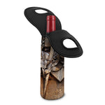 Freemasonry Emblem Print Single Neoprene Wine Tote
