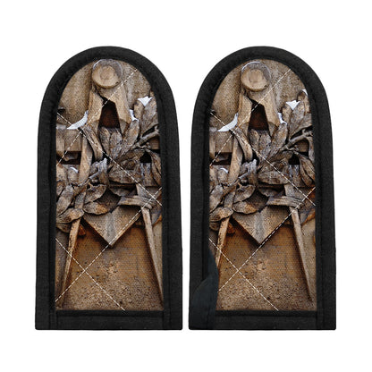 Freemasonry Emblem Print Skillet Handle Cover
