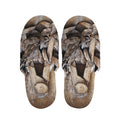 Freemasonry Emblem Print Slippers