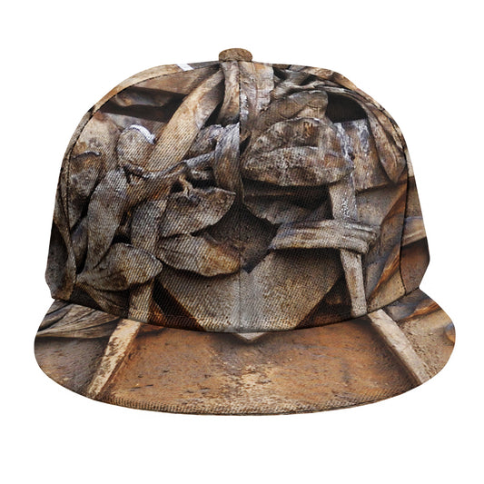Freemasonry Emblem Print Snapback Cap