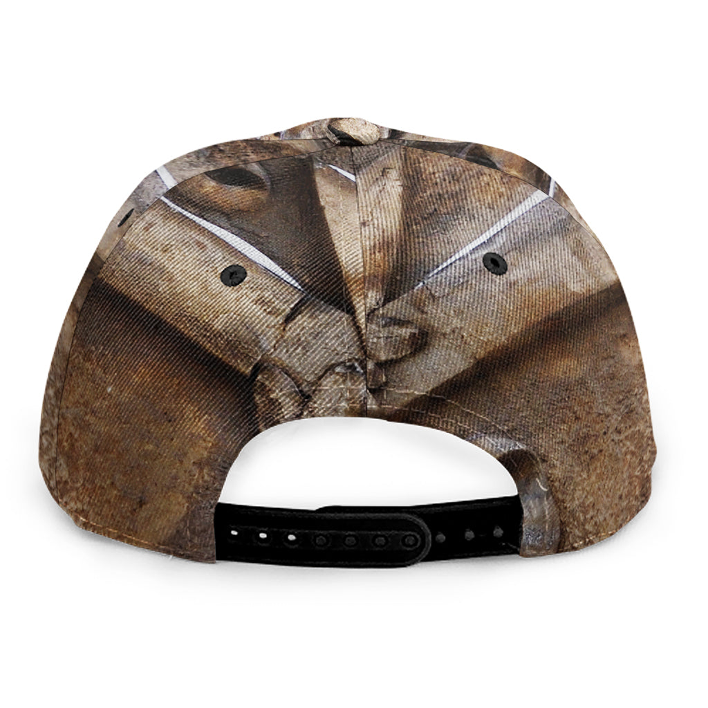 Freemasonry Emblem Print Snapback Cap