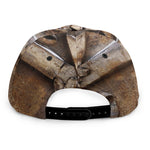 Freemasonry Emblem Print Snapback Cap