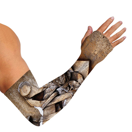 Freemasonry Emblem Print Sun Protection Arm Sleeves