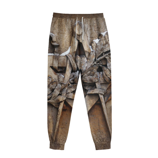 Freemasonry Emblem Print Sweatpants