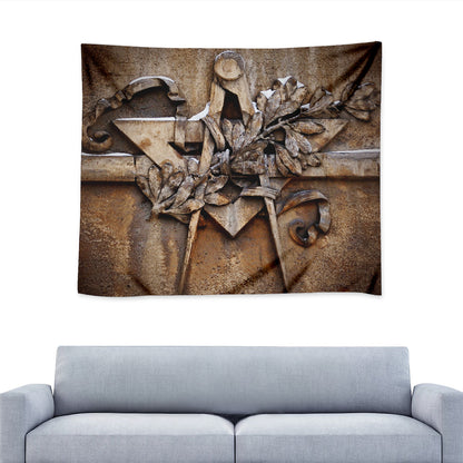 Freemasonry Emblem Print Tapestry
