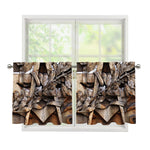 Freemasonry Emblem Print Tier Curtains