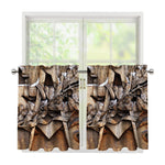 Freemasonry Emblem Print Tier Curtains
