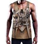 Freemasonry Emblem Print Training Tank Top