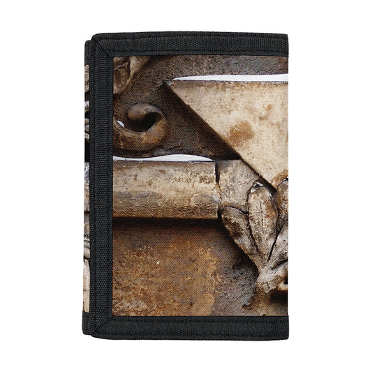 Freemasonry Emblem Print Trifold Wallet