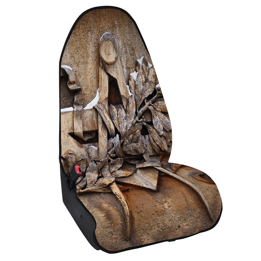Freemasonry Emblem Print Waterproof Car Seat Cover
