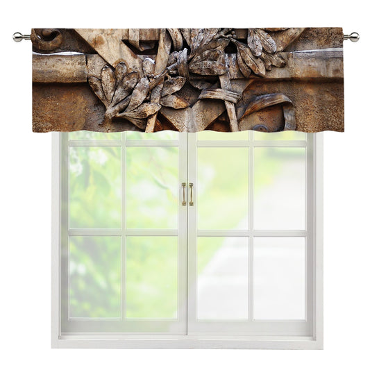 Freemasonry Emblem Print Window Valance