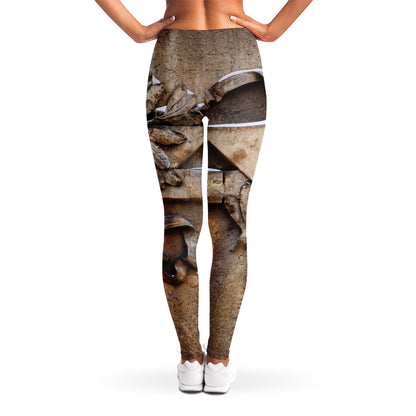 Freemasonry Emblem Print Women's Leggings