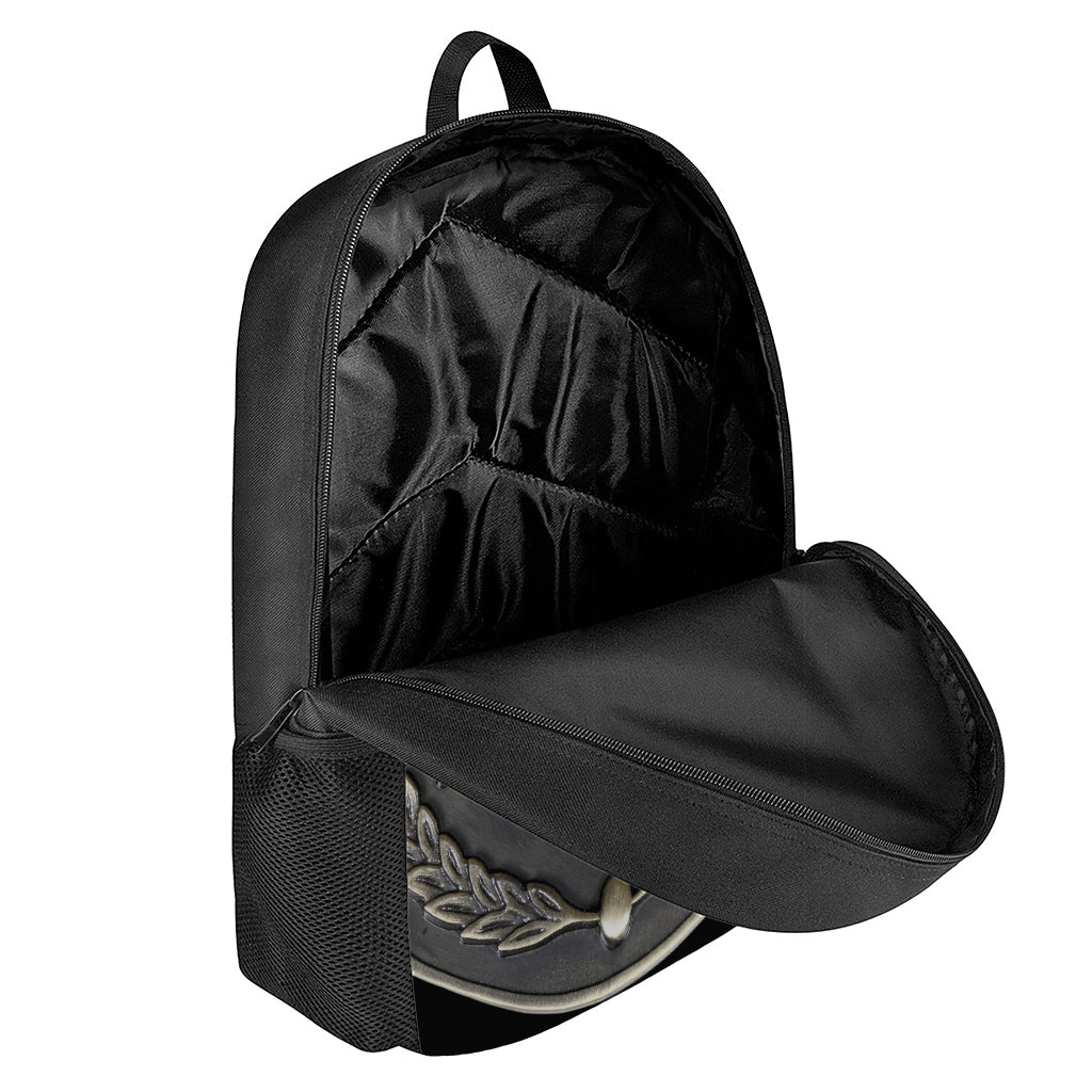 Freemasonry Medal Print 17 Inch Backpack