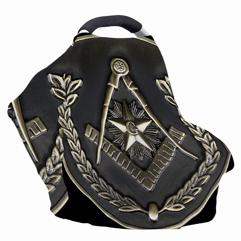 Freemasonry Medal Print Baby Seat Cover