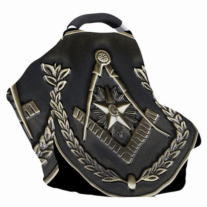 Freemasonry Medal Print Baby Seat Cover