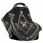 Freemasonry Medal Print Baby Seat Cover